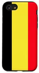 Coque pour iPhone SE (2020) / 7 / 8 Belgique Drapeau Cadeau belge pour les Belges