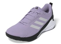 adidas Femme Novaflight 2 Indoor Shoes Chaussures de Sport, Powder Plum Zero Met Core Noir, 37 1/3 EU