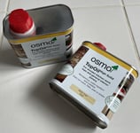 Two Tins OSMO High Solid Worktop Top Oil 3058 Clear Matt - 2 x 500ml = 1 Litre