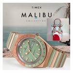 Q Timex Malibu TW2V38700 Montre pour femme 36 mm Bracelet extensible