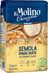 Premium Semolina Flour 1kg | Italian Rimacinata for Pizza, Breads & Pasta