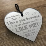 Funny Happy Valentines Day Gift For Boyfriend Girlfriend Novelty Engraved Gifts