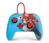 PowerA Enhanced Wired Controller For Nintendo Switch – Mario Punch Multicolore USB Manette de jeu Analogique/Numérique - Neuf