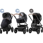 Britax Romer - Kit Stay Safe poussette SMILE 5Z (habillage pluie nacelle, assise, capuche réfléchissante)