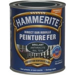 Hammerite - Peinture Direct Sur Rouille Laqué - Anthracite ral 7016 - 2,5 l