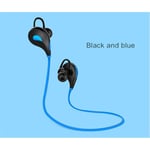 Ecouteurs Bluetooth Sport pour WIKO View 3 Lite Smartphone Sans Fil Bouton Son Kit Main Libre INTRA-AURICULAIRE Univer - BLEU