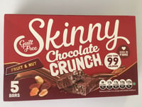 Skinny Chocolate Crunch Snack Bars Fruit & Nut Skinny Bars 6 Boxes of 5 Bars