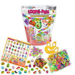 Bandai Rainbow Loom Loomi-Pals Collectibles - Food Jewellery Maker Crafts | Loom Bands Packets | Loom Bands Bracelet Maker Kit For Boys And Girls | Make Accessories with Loom Band Charms