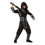 Kostume til børn Ninja 3-4 år