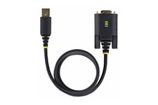 StarTech.com 6.6ft (2m) USB to Serial Adapter Cable, COM Retention, RS232 - USB / serielkabel - USB til DB-9 - 2 m