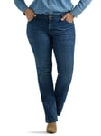 Lee Women's Regular Fit Bootcut Jeans, Compass, 18 Short UK