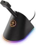 GAMING RGB Mouse Bungee - 8 Modes RGB - USB-C - Noir