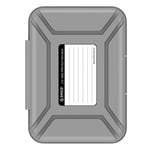 ORICO Boîtier de Protection 3.5 Pouces/Étui de Rangement pour Disque Dur (HDD) ou SSD (PHX35) - Gris