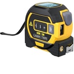 Treetalk - Metre Ruban Laser Digital - Outil de Mesure Electronique avec Laser 40m et Ruban à Mesurer 5m - Mètre Numérique Électronique Mode