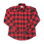 Mens Zen Retro Red Check Urban Lumberjack Cowboy Shirt