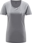 Haglöfs Women's Ridge Hike Tee Concrete Solid, L