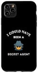 Coque pour iPhone 11 Pro Max Spy Secret Agent Movie Books Fan Reader Dad Père Mom