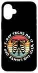 iPhone 16 Plus X-Ray Techs Do It With The Lights Off Rad Retro Xray Tech Case