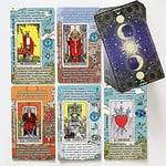 Cartes de Tarot pour débutants, Jeu de Tarot, Aucun Guide nécessaire, Cartes de Tarot avec significations (Anglais)