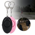 Security Alarm Key Chain Women Elderly Emergency Safety Alarm With LED Light LVE