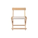 Bm4570 Deck Dining Chair, Teak/beige