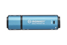 Kingston IronKey Vault Privacy 50 Series - USB flash-enhet - 8 GB - TAA-kompatibel