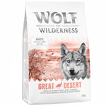 3 + 1 kaupan päälle! 4 x 1 kg Wolf of Wilderness -koiranruokaa - Great Desert - kalkkuna