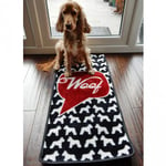 Stop Muddy Paws Retro Woof Matta 45x100cm