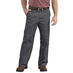 Dickies Men's Loose Work Utility Pants, Charcoal, 42W 32L UK