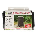 Greengers - Sacs à déchets de jardin, Jardin - Sac à déchets verts/gazon XXL 400L, Sac à déchets de jardin XXL 400L, Sac jardinage déchets 400L - 1 Sac - 2 Poignées, Sac autostable - ø103 x H124cm