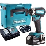 Makita DTD153Z 18V LXT Brushless Impact Driver 2 x 5.0Ah Battery Charger & Case