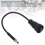 USB3.0 Male Data Connector Straight Plug USB Male Extension Cable Connector Easy