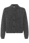 AlphaGZ Short Cardigan - Charcoal Melange