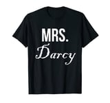 Mrs Darcy T Shirt Jane Austen Pride & Prejudice Tee T-Shirt