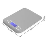 5Kg /1g Scale Stainless Kitchen Weight Electronic Scale Steel Electronic Scale