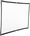 Ecran De Portatif Doux Toile Pour Hd Video Projecteur, Blanc 120 Pouces[YIN143830]