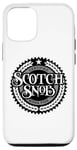 Coque pour iPhone 13 Pro Scotch Snob - Buveur de whisky amusant