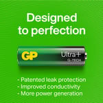 GP Battery Ultra Plus Alkaline AAA 10-pack