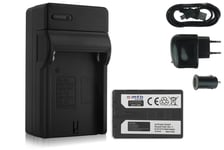 Chargeur+Batterie (USB) NP-FM50 pour Sony MVC-CD500 / DSLR-A100 (?100 alpha)