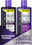 PROVOKE Touch Of Silver Brightening Purple Shampoo & Intensive Conditioner 400m