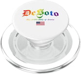 Desoto Gothic Design Lgbtqai+ rainbow Version PopSockets PopGrip pour MagSafe