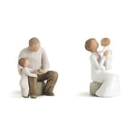 Willow Tree Grandmother Figurine & Grandfather Figurine