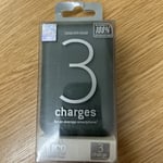 (ZZZ) Juice portable charger - 3 Full Charges  - Gray or black