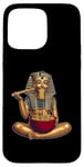 Coque pour iPhone 15 Pro Max Nouilles japonaises Pharaoh King Tut Ramen