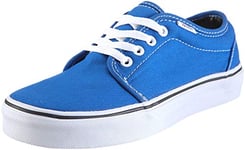 Vans Vulcanized, Unisex-Adults' Trainers, Princess Blue/Black Canvas, 11 UK