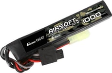 Gens Ace G-Tech 25C 1000Mah 2S1p 7.4V Airsoft Gun Lipo Battery With Mini Tamiya Plug