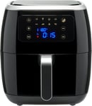 Amazon Basics 6 Litre Air Fryer with Digital Touchscreen and 8 Cooking Presets,