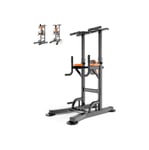 BZLLW Power Tower Dip Station, entraînement Dip Stand Pull Up Bar Station, Musculation Exercice Tour, Station de Fitness Équipement d'entraînement for Home Gym