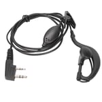 Walkie Talkie Headset 2 Way Radio Headphones With Clip For TK Interf REL