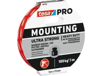 Tesa Double-Sided Foam Mounting Tape 5M:19Mm Pro Ultra Strong